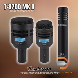 ไมค์กลองยกชุด Alctron T8700 Professional Drum Kit Microphone MKII
