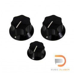 Allparts PK-0174 Jazz Bass Knob (3pcs)