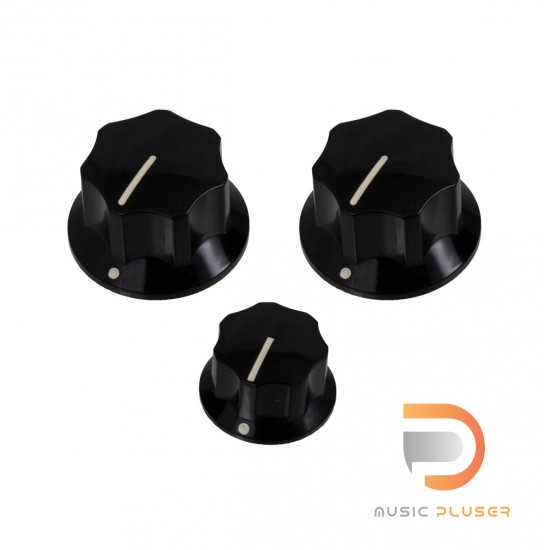 Allparts PK-0174 Jazz Bass Knob (3pcs)