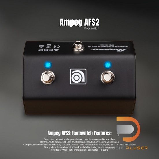 Ampeg AFS2 Footswitch