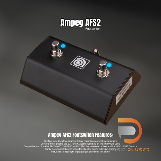 Ampeg AFS2 Footswitch