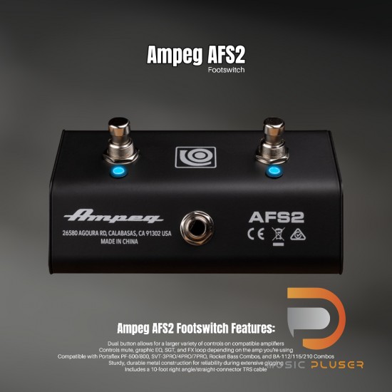 Ampeg AFS2 Footswitch