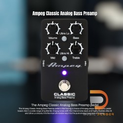 Ampeg Classic Analog Bass Preamp