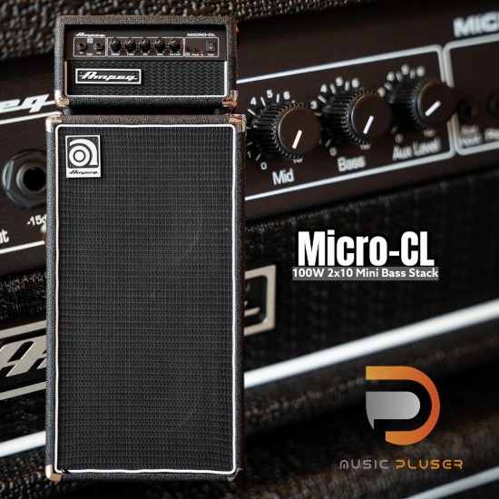 แอมป์เบส Ampeg Micro-CL 100W 2x10 Mini Bass Stack