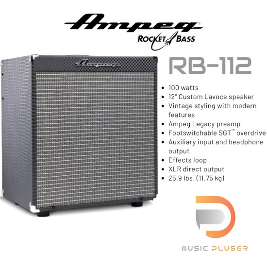 Ampeg Rocket Bass RB-112 แอมป์เบส Ampeg Rocket Bass RB-112 แอมป์เบส