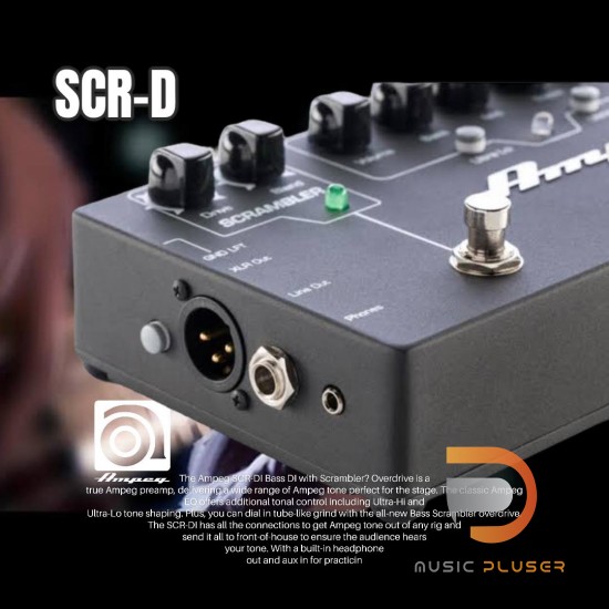 Ampeg SCR-DI Bass DI Direct Box Ampeg SCR-DI Bass DI Direct Box