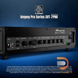 Ampeg SVT-7Pro 1000-watt Tube Preamp Bass Head