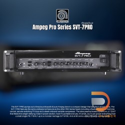 Ampeg SVT-7Pro 1000-watt Tube Preamp Bass Head