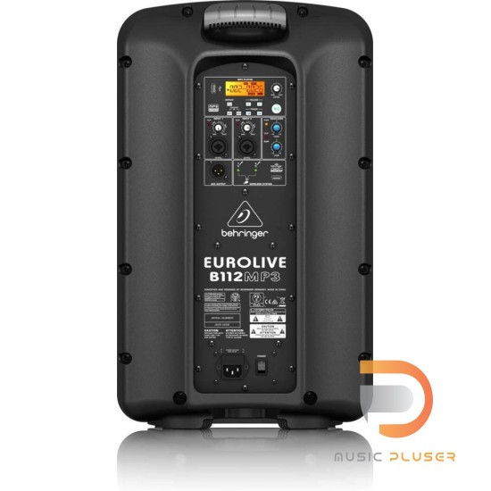 BEHRINGER B112MP3 Active Speaker 12″ BEHRINGER B112MP3 Active Speaker 12″
