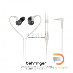 BEHRINGER SD251-CK – Professional In-Ear Studio Monitor
