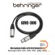 Behringer GMC-300 : GMC-600 : GMC-1000 Microphone Cable with XLR Connectors Behringer GMC-300 : GMC-600 : GMC-1000 Microphone Cable with XLR Connectors