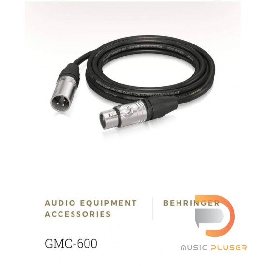 Behringer GMC-300 : GMC-600 : GMC-1000 Microphone Cable with XLR Connectors