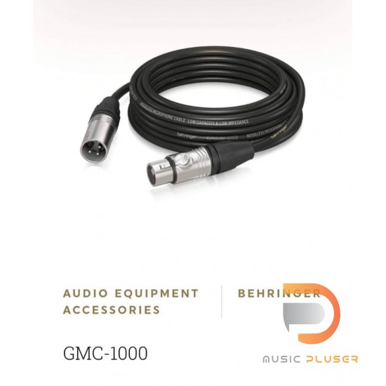 Behringer GMC-300 : GMC-600 : GMC-1000 Microphone Cable with XLR Connectors Behringer GMC-300 : GMC-600 : GMC-1000 Microphone Cable with XLR Connectors
