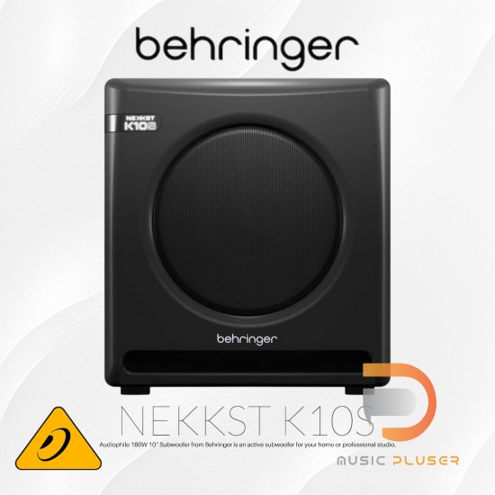 Behringer Nekkst K10S Powered 180W Subwoofer with 10" LF Driver