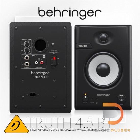 Behringer TRUTH 4.5 BT (Pair) Active Studio Monitors