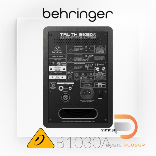 Behringer TRUTH B1030A (Pair) Active 2-Way Reference Studio Monitor