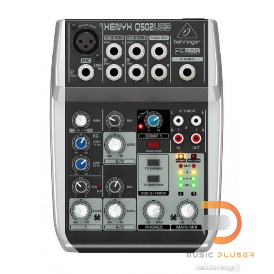 Behringer XENYX-Q502USB Analog Mixers Behringer XENYX-Q502USB Analog Mixers