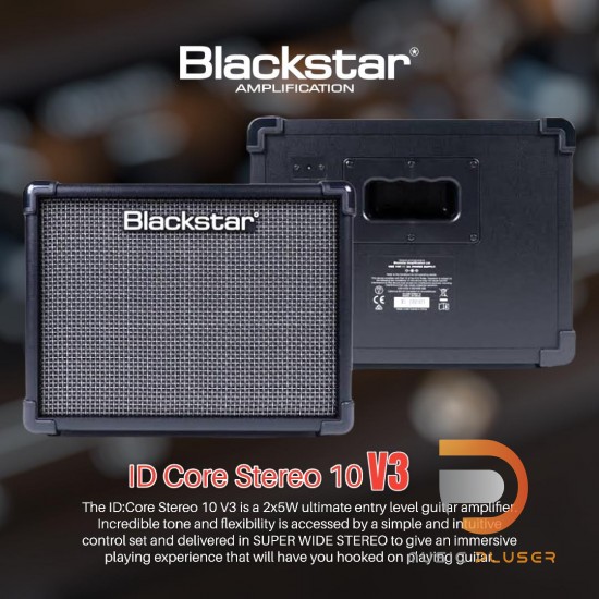 แอมป์ไฟฟ้า Guitar Amps Blackstar ID Core 10 V3 แอมป์ไฟฟ้า Guitar Amps Blackstar ID Core 10 V3