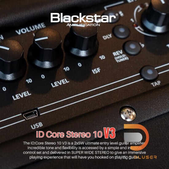 แอมป์ไฟฟ้า Guitar Amps Blackstar ID Core 10 V3