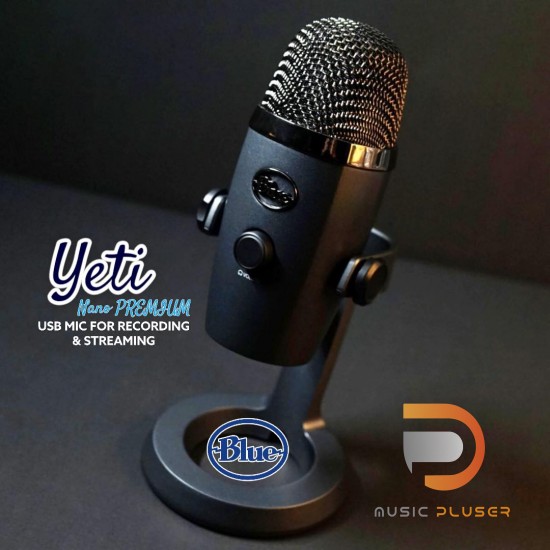 ไมโครโฟน BLUE Yeti Nano PREMIUM USB MIC FOR RECORDING & STREAMING