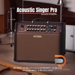 BOSS Acoustic Singer Pro Acoustic Amplifier
