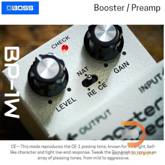 BOSS BP-1W Booster Preamp BOSS BP-1W Booster Preamp