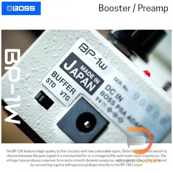 BOSS BP-1W Booster Preamp BOSS BP-1W Booster Preamp