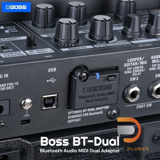 BOSS BT-Dual Bluetooth Audio Midi Dual Adapter BOSS BT-Dual Bluetooth Audio Midi Dual Adapter