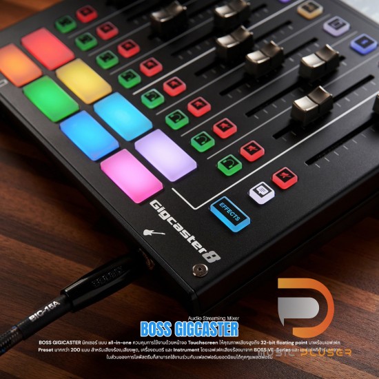 BOSS Gigcaster Audio Streaming Mixer BOSS Gigcaster Audio Streaming Mixer