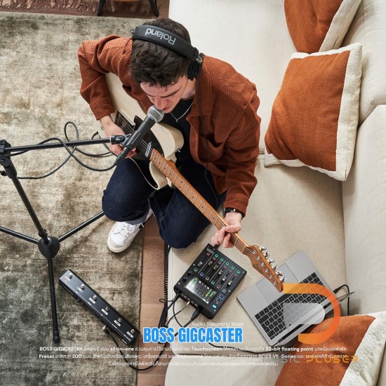 BOSS Gigcaster Audio Streaming Mixer BOSS Gigcaster Audio Streaming Mixer