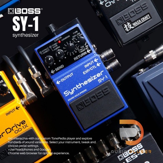 BOSS SY-1 Guitar Synthesizer Pedal