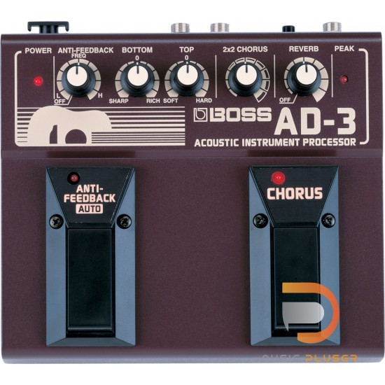 Boss AD-3 Acoustic Instrument Processor Boss AD-3 Acoustic Instrument Processor