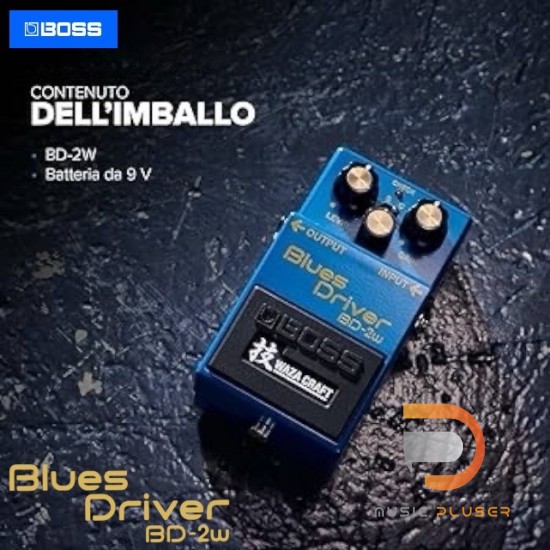 Boss BD-2W Blues Driver Waza Craft Boss BD-2W Blues Driver Waza Craft