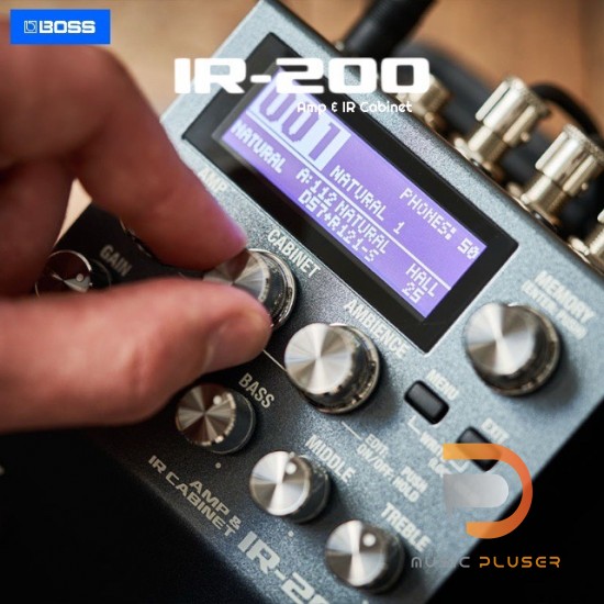 Boss IR-200 Amp and IR Cabinet Pedal Boss IR-200 Amp and IR Cabinet Pedal