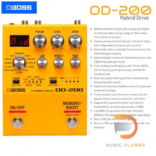Boss OD-200 Hybrid Drive Boss OD-200 Hybrid Drive