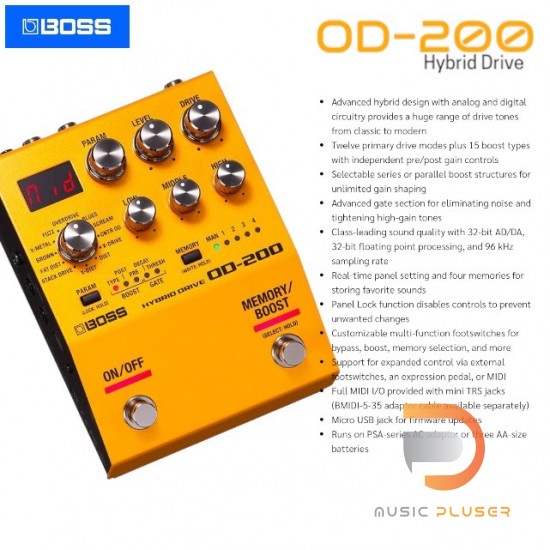 Boss OD-200 Hybrid Drive Boss OD-200 Hybrid Drive