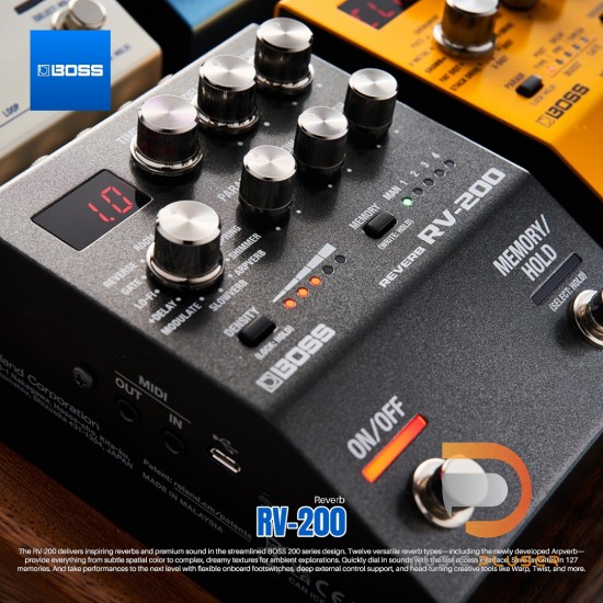 Boss RV-200 Reverb Boss RV-200 Reverb