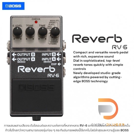 Boss RV-6 Reverb Boss RV-6 Reverb