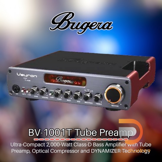 หัวแอมป์เบส Bugera BV-1001T Tube Preamp