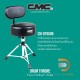 เก้าอี้กลอง CMC DRUM THRONE เก้าอี้กลอง CMC DRUM THRONE