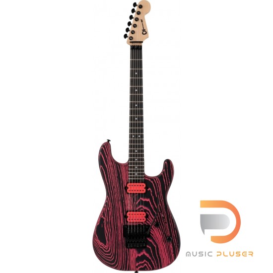 Charvel Pro Mod San Dimas Style 1 HH FR E Ash / Neon Pink Ash