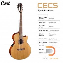 Cort CEC5 Acoustic Guitar