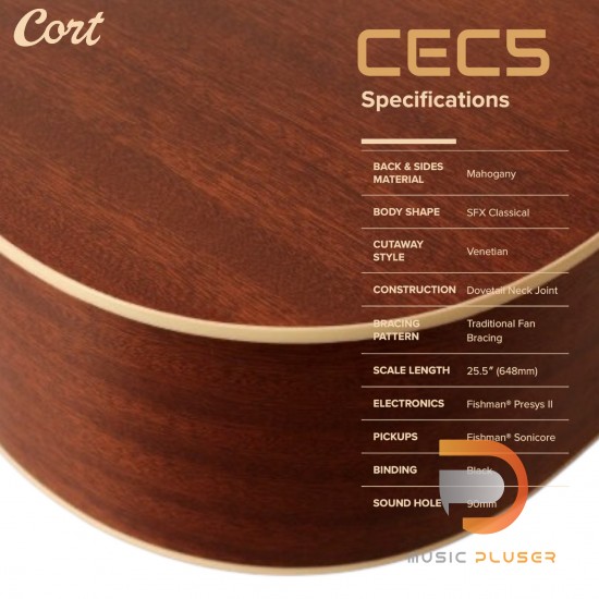 Cort CEC5 Acoustic Guitar Cort CEC5 Acoustic Guitar