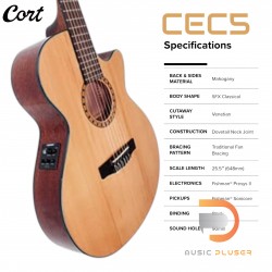 Cort CEC5 Acoustic Guitar