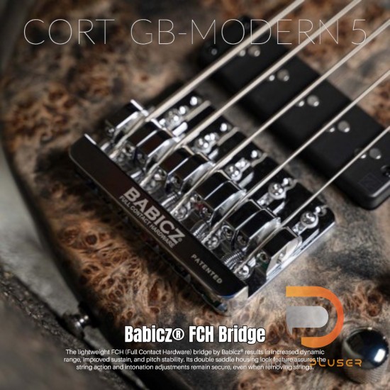 Cort GB MODERN 5 With Soft Case