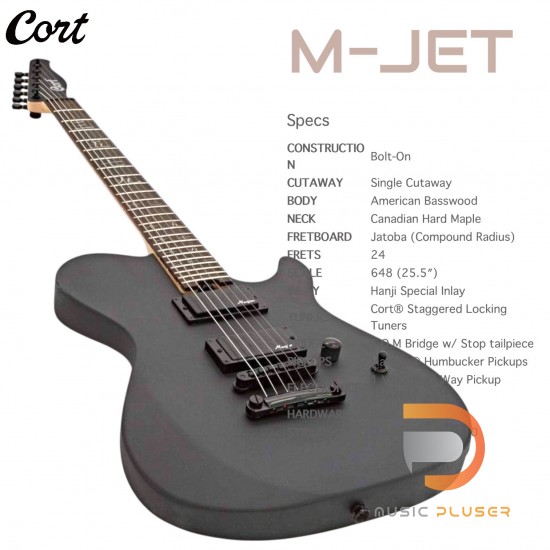 กีตาร์ไฟฟ้า Cort M-Jet กีตาร์ไฟฟ้า Cort M-Jet