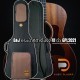 D&J กระเป๋ากีต้าร์โปร่ง 41 นิ้ว GPL2021 BROWN-BLACK Full Size Guitar Bag