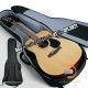 D&J กระเป๋ากีต้าร์โปร่ง 41 นิ้ว GPL2021 BROWN-BLACK Full Size Guitar Bag D&J กระเป๋ากีต้าร์โปร่ง 41 นิ้ว GPL2021 BROWN-BLACK Full Size Guitar Bag