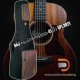 D&J กระเป๋ากีต้าร์โปร่ง 41 นิ้ว GPL2021 BROWN-BLACK Full Size Guitar Bag