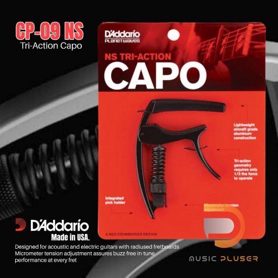 D’Addario CP-09 NS Tri-Action Capo